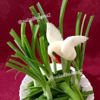 پرنده با شلغم