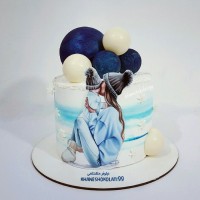 کیک شیفون شکلاتی قالب ۱۳ وزن ۹۰۰ گرم