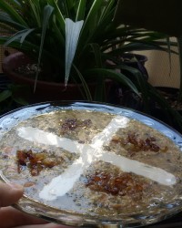 آش گندم ساده