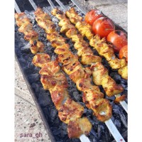 کباب گوشت بوقلمون