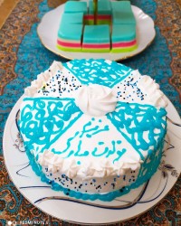 کیک اسفنجی ۲تخم مرغی