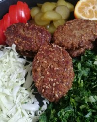 کباب شامی کنجدی