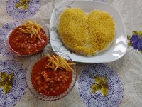 قیمه با مرغ