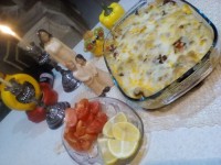 جامبو شلز پنیری با مراحل پخت لطفا ورق زنید