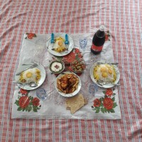 ناهار امروز منو همسری وپسرگلی