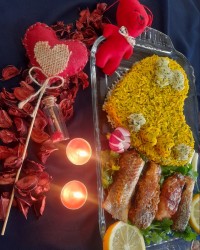 سبزی پلو با ماهی سفید ❤❣تقدیم به همه عاشقای دنیا وعشقم پسرم❣❤ تقدیم به پاپیونی های کدبانو❤