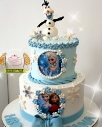 کیک السا و آنا