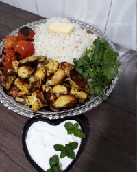 جوجه برنج جای همتون خالی