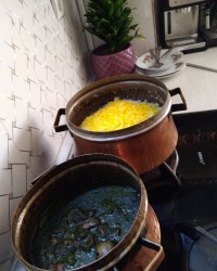 چالش غذا روی گاز مامی مهستی