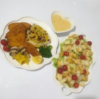 رول مرغ پنیری❤