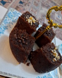 و باز هم کیک خیس شکلاتی