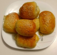 لقمه نون پنیر گردو