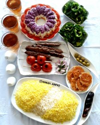 کباب تابه ای سیخی