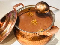 آش باقله سرخه (لوبیا قرمز)