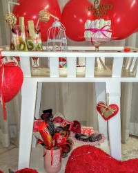 تزیین میز ولنتاین