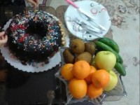 اینم کیک تولد پارسال دادشم