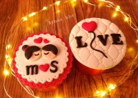 کاپ کیکهای ولنتاین