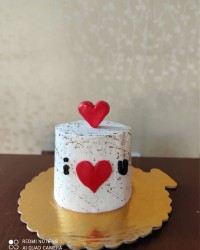 مینی کیک ولنتاین❤❤