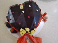 باکس قلب شکلاتی