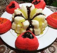 کیک ابجوش به روش فنجانی