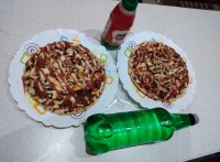 پیتزا قارچ گوشت