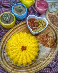 پلو خورش قیمه کپشن مطالعه شود