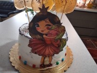 کیک تولد دختر عزیزم