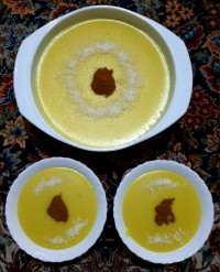 فرنی زعفرونی جاتون خالی دوستان خوبم