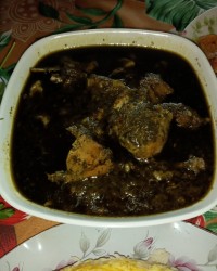 قرمه سبزی نهار خوشمزه ما همراه سیروابیج و ماهی سرخ