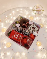 قلب شکلاتی برای ولنتاین