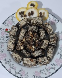 شیرینی شکلات آلمانی بدون فر