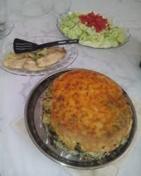سبزی پلو و ماهی