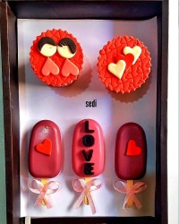 پاپسیکلز و کاپ کیک