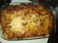 مک اند چیز با سس گوشت