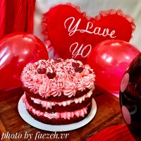 Red Velvet cake بدون فر و همزن