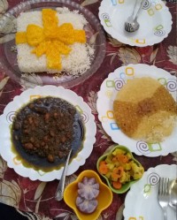 سلام دوستان ناهارروزجمعه جاتون سبز