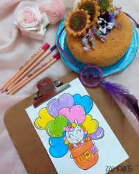 کیک نارگیلی چالش_عشق_ایرانی