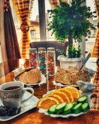 یه عصرونه عالی خونه عمو جون کیک هویج و گردو