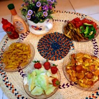 یه شام مشتی♡