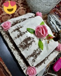 کیک تولدخواهر شوهرم.من پختم