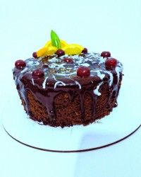 کیک شکلاتی موزی