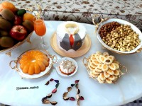 کیک اسفنجی تولد پسرم متین