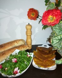 کوکوی سیب زمینی خام