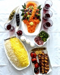 کباب کوبیده نگینی_ناهار تولد پسرم متین