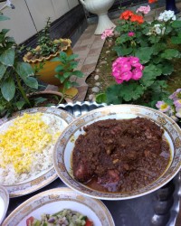 فسنجون گیلانی با دستور مهسا گیلان