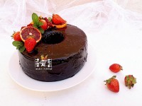 کیک خیس شکلاتی