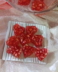 ژله های قلبی اناری من