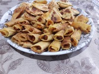 پیراشکی و لازانیا رولی