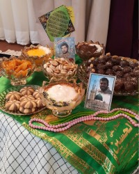 سفره ی ختم صلوات جهت توسل به امام جواد علیه السلام