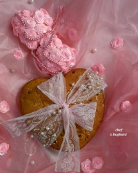 کیک کشمش و گردو با آرد نانوایی